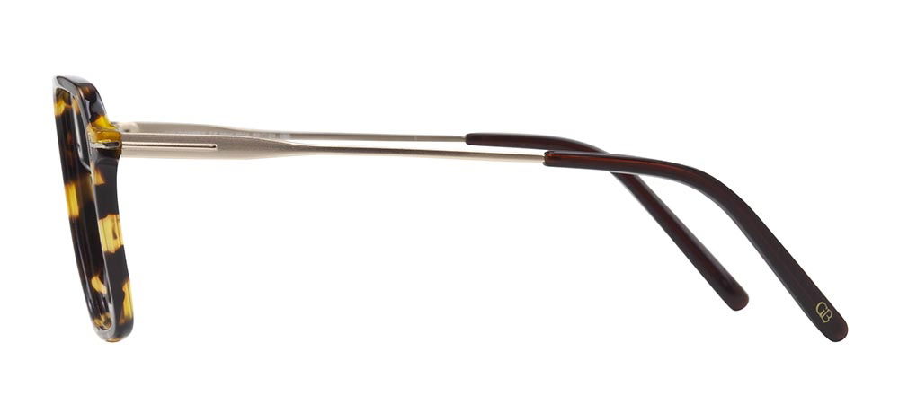 GOLDBERRY GB 4014-C.02 Optik Genç Erkek,Kadın,Unisex Köşeli Çerçeveli Asetat - 3