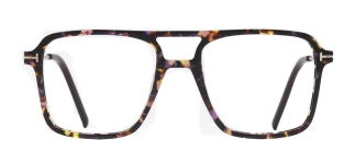 GOLDBERRY GB 4014-C.08 Optik Genç Kadın Köşeli Çerçeveli Asetat - GOLDBERRY