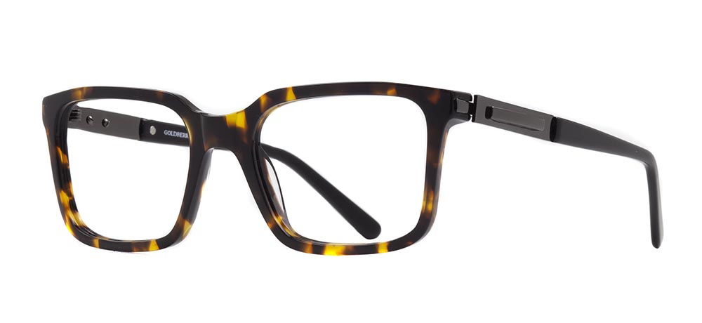 GOLDBERRY GB 4015-C.02 Optik Genç Erkek Köşeli Çerçeveli Asetat - 2