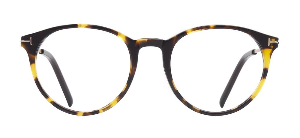 GOLDBERRY GB 4017-C.02 Optik Genç Erkek,Kadın,Unisex Oval Çerçeveli Asetat - 1