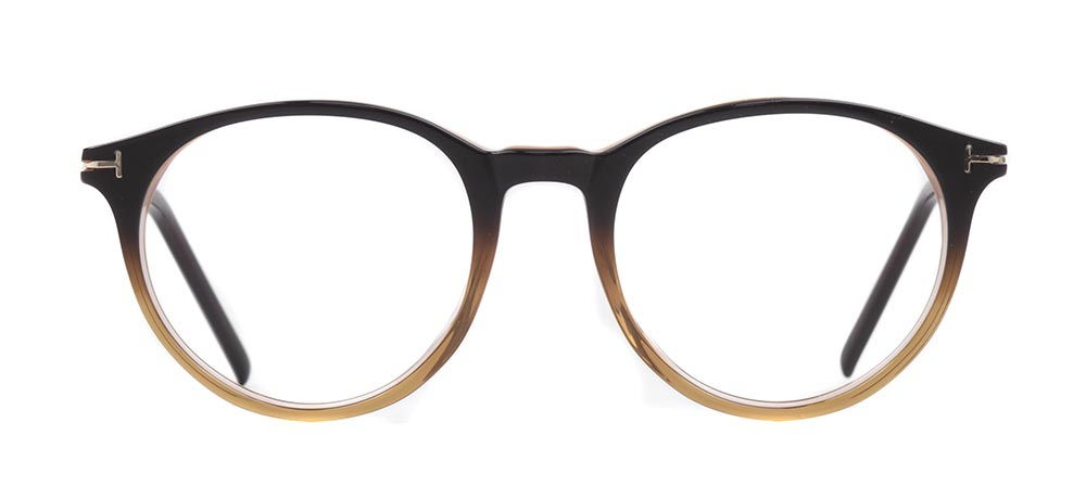 GOLDBERRY GB 4017-C.08 Optik Genç Kadın Oval Çerçeveli Asetat - 1