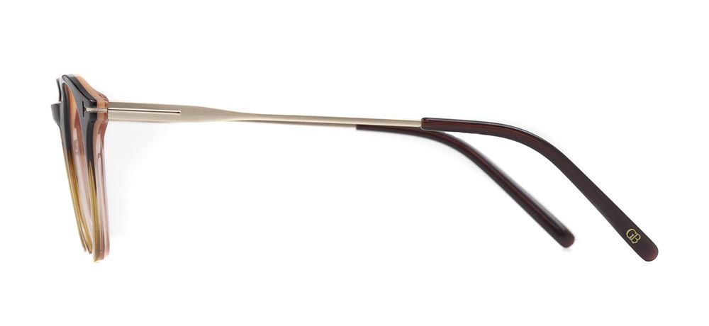 GOLDBERRY GB 4017-C.08 Optik Genç Kadın Oval Çerçeveli Asetat - 3