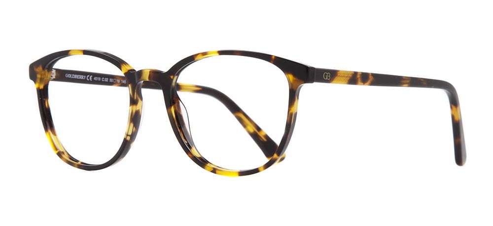 GOLDBERRY GB 4019-C.02 Optik Genç Erkek, Kadın, Unisex Oval Çerçeveli Asetat - 2