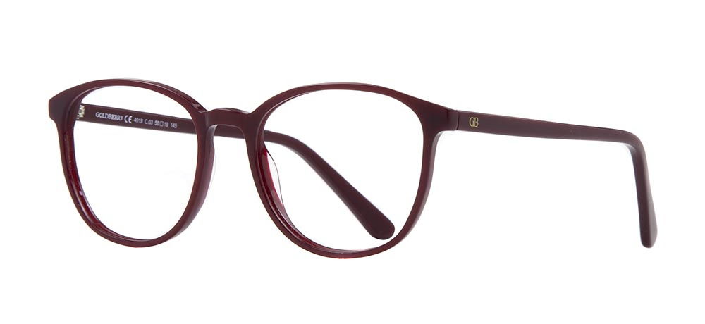 GOLDBERRY GB 4019-C.03 Optik Genç Erkek, Kadın, Unisex Oval Çerçeveli Asetat - 2