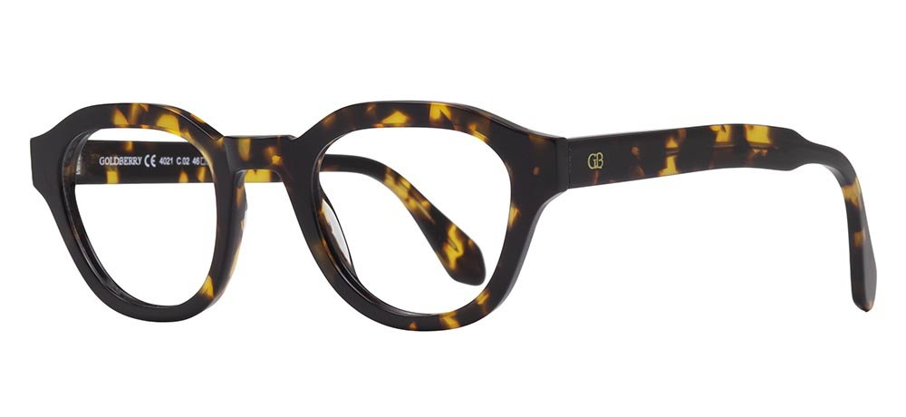 GOLDBERRY GB 4021-C.02 Optik Genç Erkek,Kadın,Unisex Oval Çerçeveli Asetat - 2
