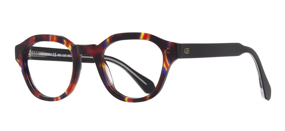 GOLDBERRY GB 4021-C.07 Optik Genç Erkek, Kadın, Unisex Oval Çerçeveli Asetat - 2