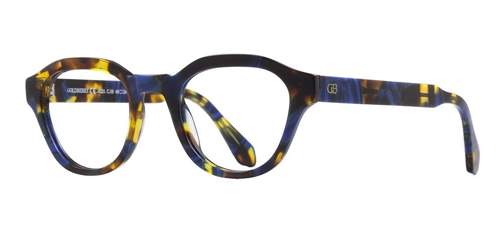 GOLDBERRY GB 4021-C.08 Optik Genç Erkek, Kadın, Unisex Oval Çerçeveli Asetat - 2