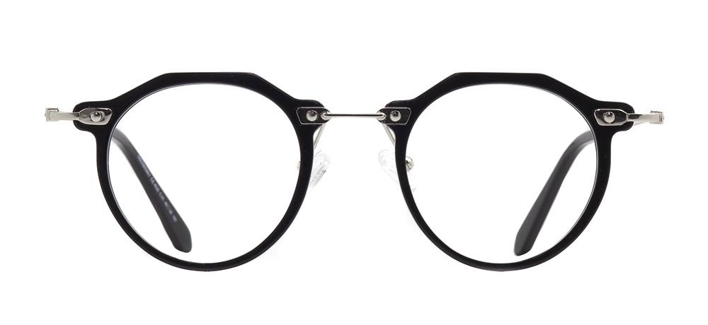 GOLDBERRY GB 4025-C.01 Optik Genç Erkek,Kadın,Unisex Geometrik Çerçeveli Asetat - 1
