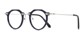 GOLDBERRY GB 4025-C.05 Optik Genç Erkek,Kadın,Unisex Geometrik Çerçeveli Asetat - GOLDBERRY (1)