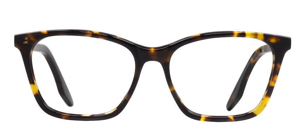 GOLDBERRY GB 4028-C.02 Optik Genç Kadın Çekik Çerçeveli Asetat - 1