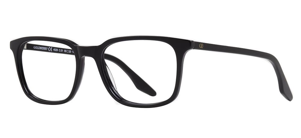 GOLDBERRY GB 4029-C.01 Optik Genç,Yetişkin Erkek Köşeli Çerçeveli Asetat - 2