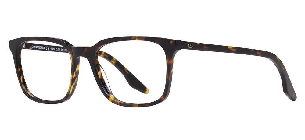 GOLDBERRY GB 4029-C.02 Optik Genç Erkek Köşeli Çerçeveli Asetat - 2