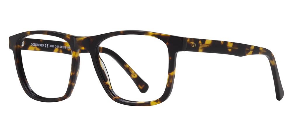 GOLDBERRY GB 4030-C.02 Optik Genç Erkek Köşeli Çerçeveli Asetat - 2
