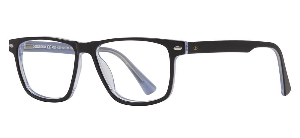 GOLDBERRY GB 4033-C.07 Optik Genç Erkek,Kadın,Unisex Köşeli Çerçeveli Asetat - 2