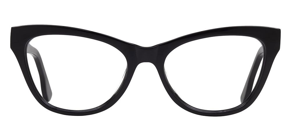 GOLDBERRY GB 4034-C.01 Optik Genç Kadın Çekik Çerçeveli Asetat - 1