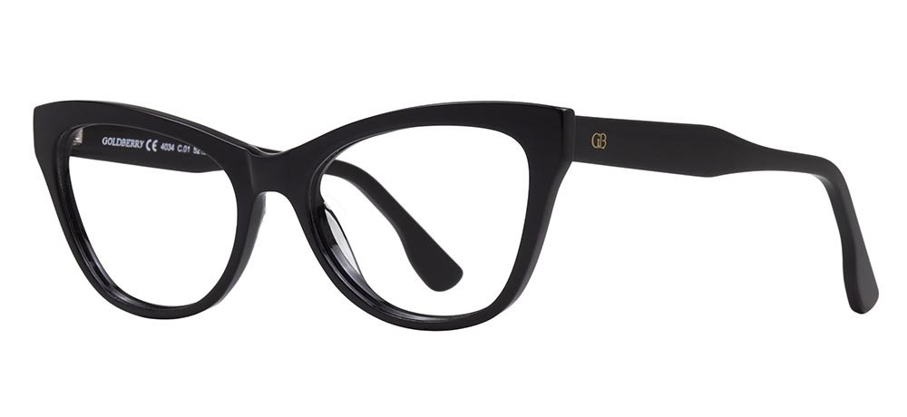 GOLDBERRY GB 4034-C.01 Optik Genç Kadın Çekik Çerçeveli Asetat - 2