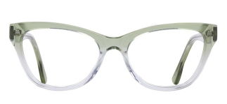 GOLDBERRY GB 4034-C.09 Optik Genç Kadın Çekik Çerçeveli Asetat - GOLDBERRY