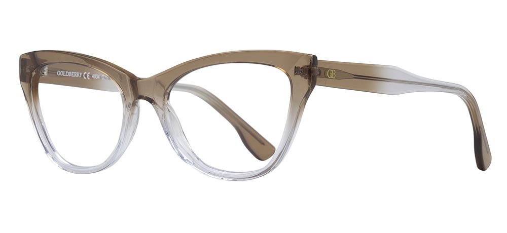 GOLDBERRY GB 4034-C.11 Optik Genç Kadın Çekik Çerçeveli Asetat - 2