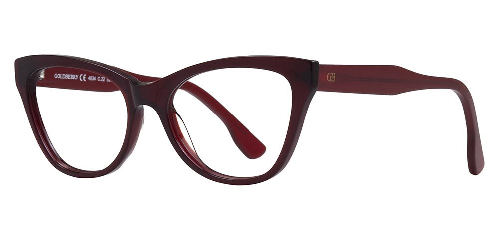 GOLDBERRY GB 4034-C.22 Optik Genç Kadın Çekik Çerçeveli Asetat - 2