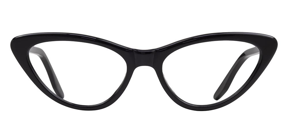GOLDBERRY GB 4038-C.01 Optik Genç Kadın Çekik Çerçeveli Asetat - 1