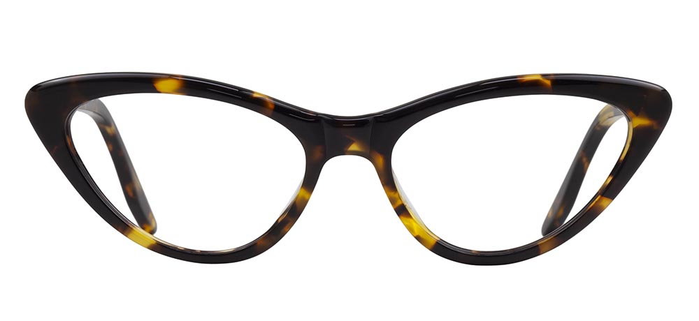GOLDBERRY GB 4038-C.02 Optik Genç Kadın Çekik Çerçeveli Asetat - 1