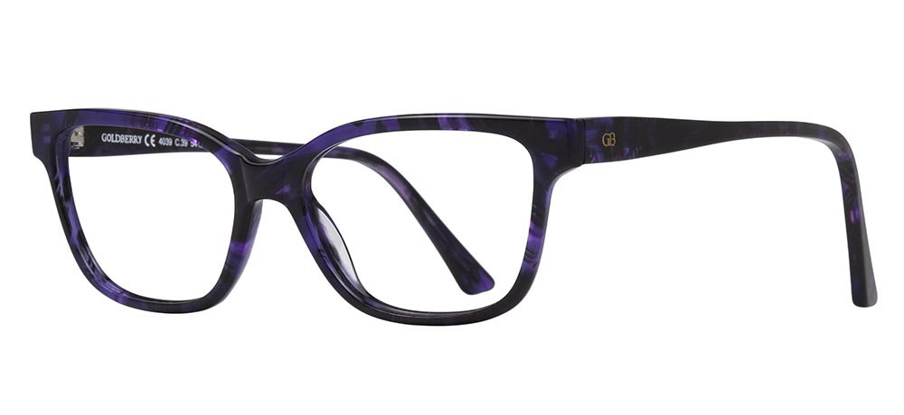 GOLDBERRY GB 4039-C.39 Optik Genç Kadın Köşeli Çerçeveli Asetat - 2