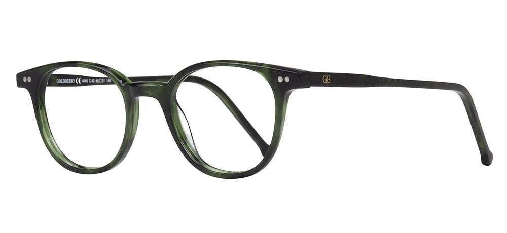 GOLDBERRY GB 4040-C.42 Optik Genç Erkek,Kadın,Unisex Oval Çerçeveli Asetat - 2