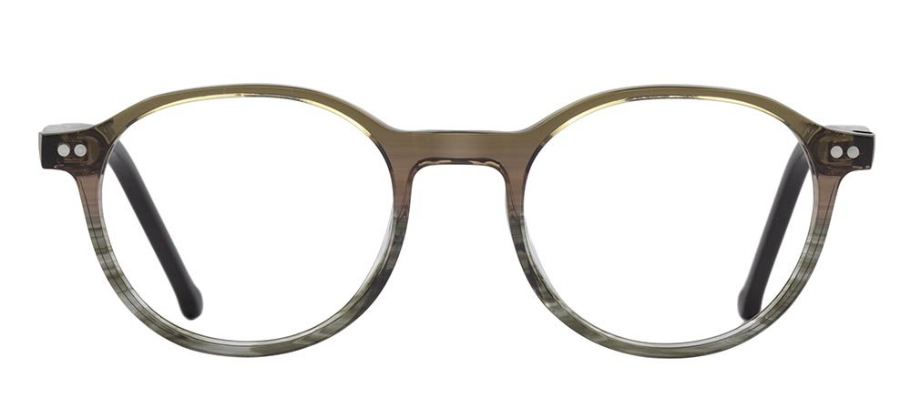 GOLDBERRY GB 4041-C.36 Optik Genç Erkek,Kadın,Unisex Oval Çerçeveli Asetat - 1