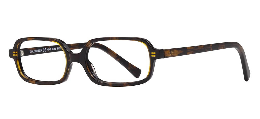 GOLDBERRY GB 4042-C.46 Optik Genç Kadın Köşeli Çerçeveli Asetat - 2