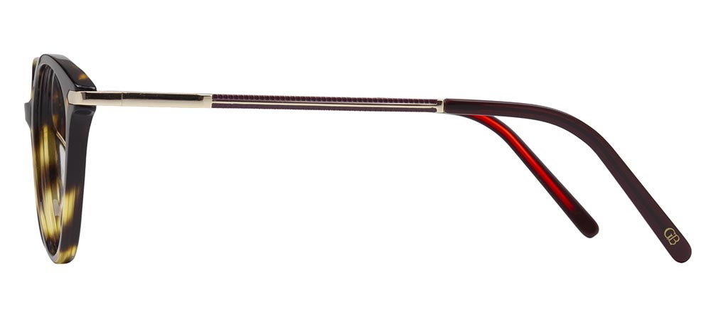 GOLDBERRY GB 4043-C.10 Optik Genç Kadın Çekik Çerçeveli Asetat - 3