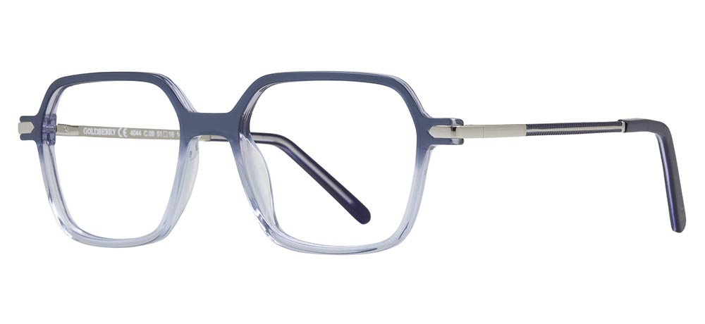 GOLDBERRY GB 4044-C.09 Optik Genç Erkek Köşeli Çerçeveli Asetat - 2