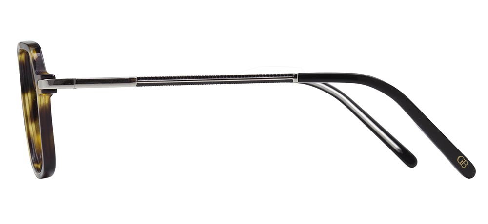 GOLDBERRY GB 4044-C.10 Optik Genç Erkek Köşeli Çerçeveli Asetat - 3