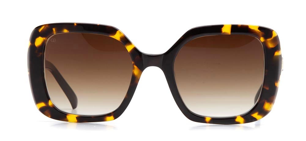 GOLDBERRY GBGNŞ 4502-C.02 Güneş Genç Kadın Köşeli Çerçeveli Asetat UV400 - 1