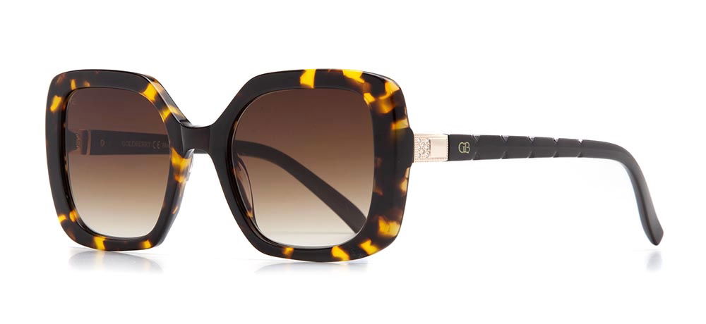 GOLDBERRY GBGNŞ 4502-C.02 Güneş Genç Kadın Köşeli Çerçeveli Asetat UV400 - 2