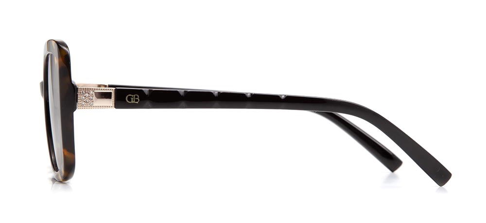 GOLDBERRY GBGNŞ 4502-C.02 Güneş Genç Kadın Köşeli Çerçeveli Asetat UV400 - 3