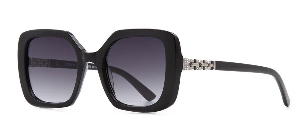 GOLDBERRY GBGNŞ 4503-C.01 Güneş Genç Kadın Köşeli Çerçeveli Asetat UV400 - 2