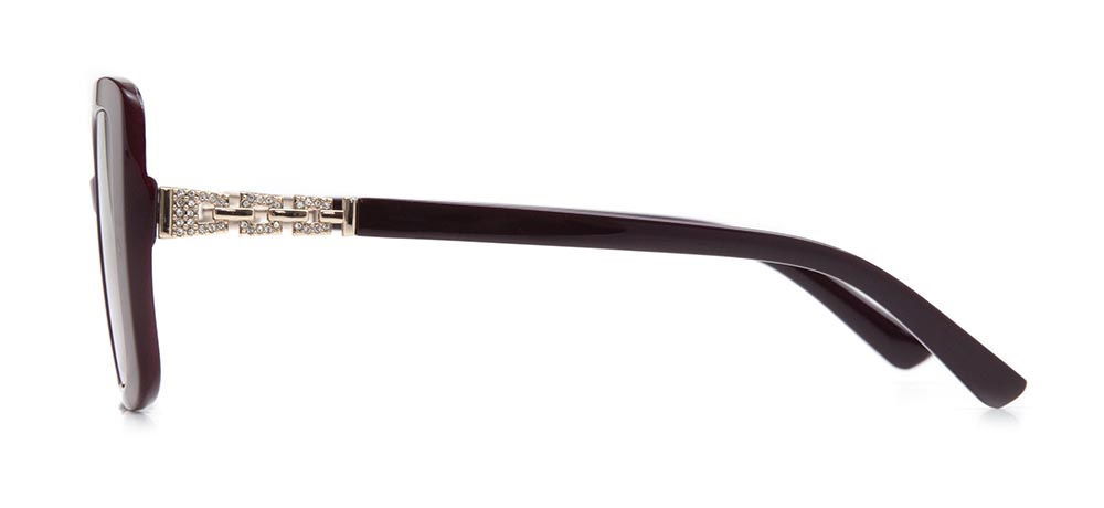 GOLDBERRY GBGNŞ 4503-C.03 Güneş Genç Kadın Köşeli Çerçeveli Asetat UV400 - 3