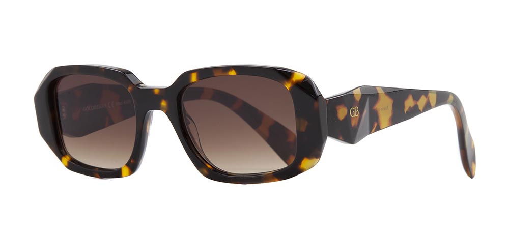 GOLDBERRY GBGNŞ 4505-C.02 Güneş Genç Kadın Köşeli Çerçeveli Asetat UV400 - 2