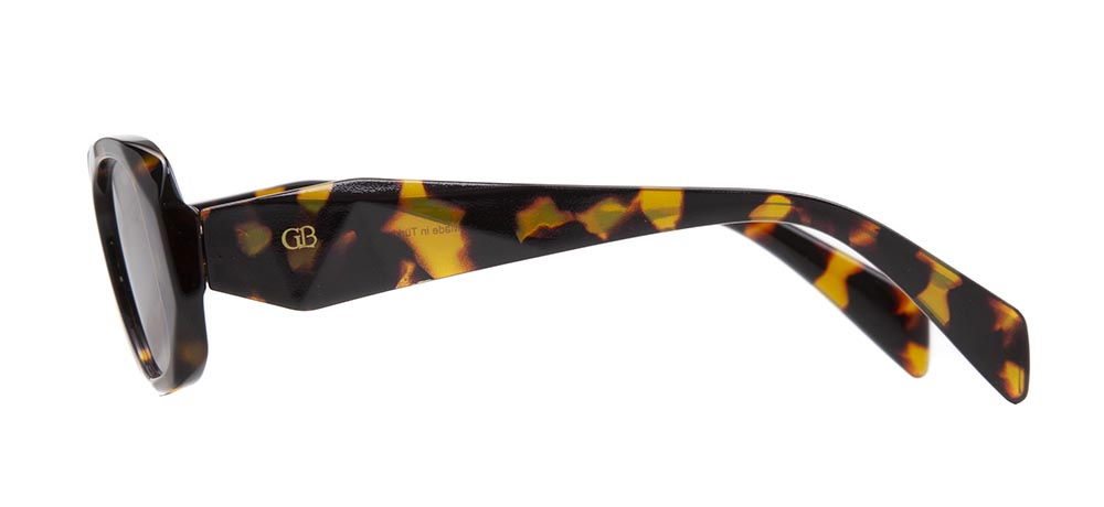 GOLDBERRY GBGNŞ 4505-C.02 Güneş Genç Kadın Köşeli Çerçeveli Asetat UV400 - 3