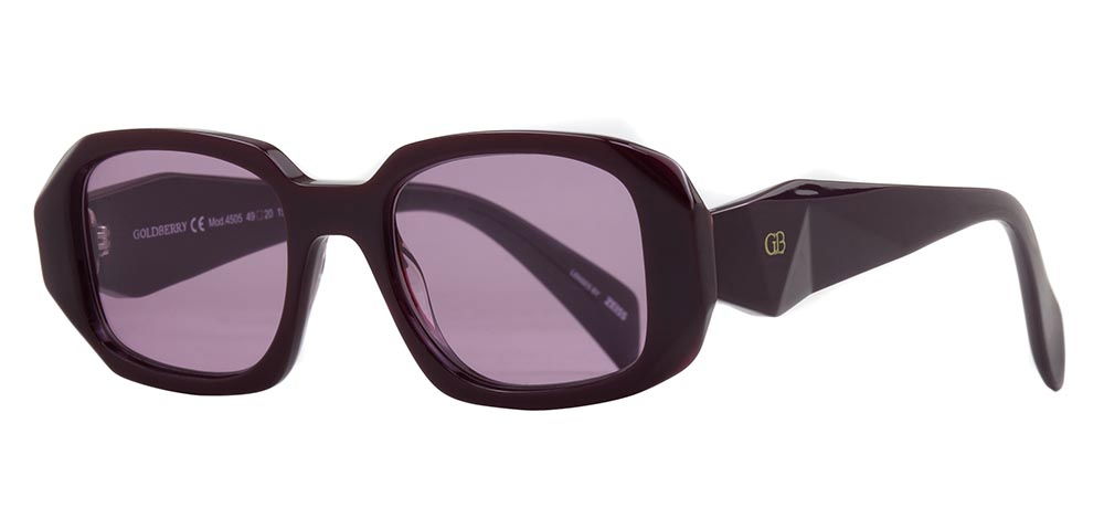 GOLDBERRY GBGNŞ 4505-C.03 Güneş Genç Kadın Köşeli Çerçeveli Asetat UV400 - 2