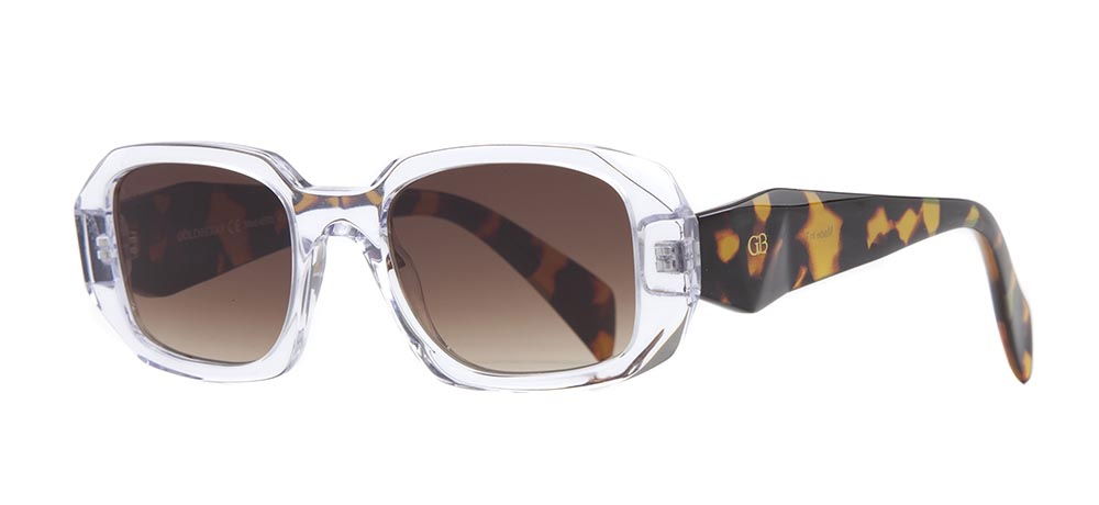 GOLDBERRY GBGNŞ 4505-C.06 Güneş Genç Kadın Köşeli Çerçeveli Asetat UV400 - 2