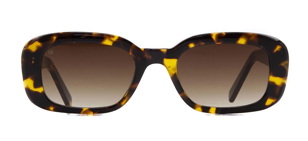 GOLDBERRY GBGNŞ 4514-C.02 Güneş Genç Kadın Köşeli Çerçeveli Asetat UV400 - 1