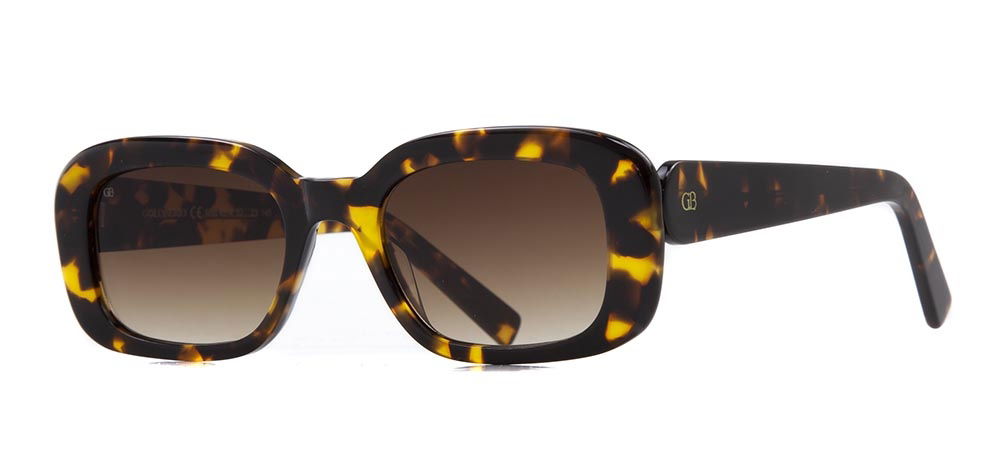 GOLDBERRY GBGNŞ 4514-C.02 Güneş Genç Kadın Köşeli Çerçeveli Asetat UV400 - 2