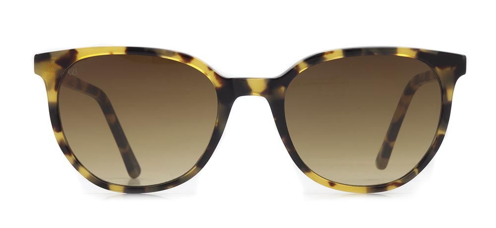 GOLDBERRY GBGNŞ 4520-C.03 Güneş Genç Erkek,Kadın,Unisex Oval Çerçeveli Asetat UV400 - 1