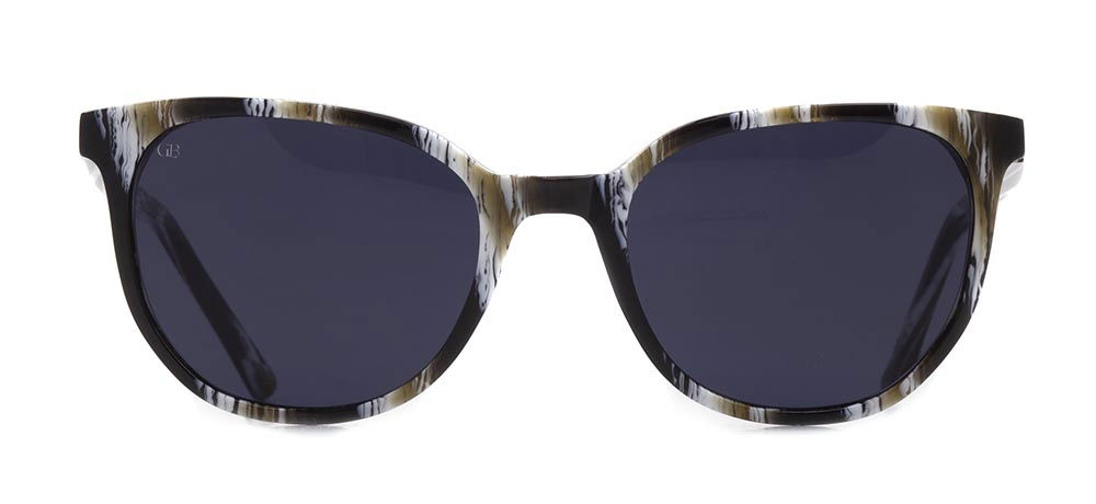 GOLDBERRY GBGNŞ 4520-C.04 Güneş Genç Erkek,Kadın,Unisex Oval Çerçeveli Asetat UV400 - 1