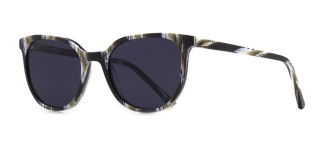 GOLDBERRY GBGNŞ 4520-C.04 Güneş Genç Erkek,Kadın,Unisex Oval Çerçeveli Asetat UV400 - GOLDBERRY (1)