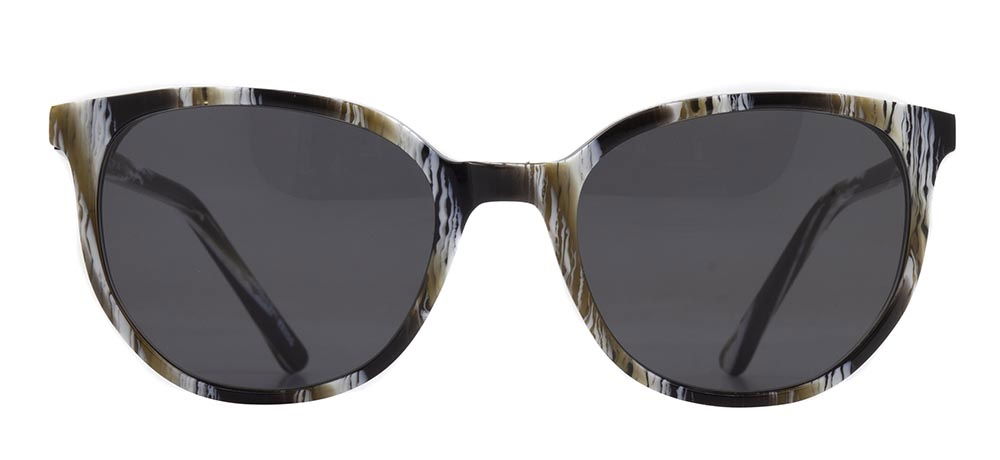 GOLDBERRY GBGNŞ 4520-C.04 Güneş Genç Erkek,Kadın,Unisex Oval Çerçeveli Asetat UV400 - 1