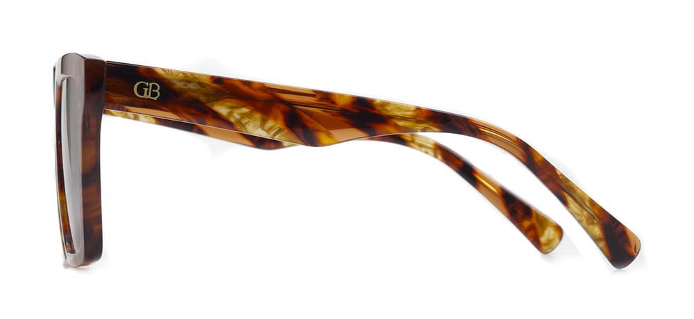 GOLDBERRY GBGNŞ 4522-C.04 Güneş Genç, Yetişkin Kadın Köşeli Çerçeveli Asetat UV400 - 3