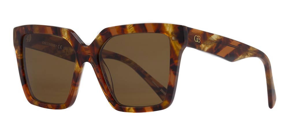 GOLDBERRY GBGNŞ 4522-C.04 Güneş Genç, Yetişkin Kadın Köşeli Çerçeveli Asetat UV400 - 2