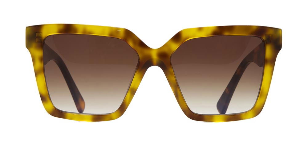 GOLDBERRY GBGNŞ 4522-C.06 Güneş Genç,Yetişkin Kadın Köşeli Çerçeveli Asetat UV400 - 1